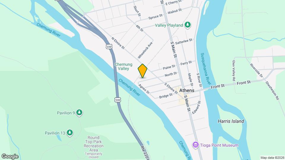 222 North St, Unit B Map and Location Details