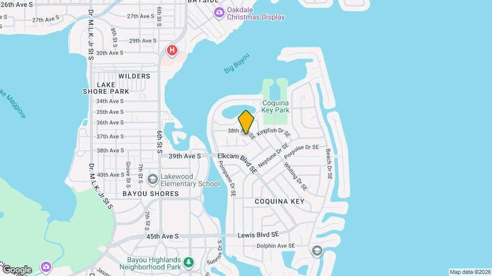 3852 Mandalay Dr Map and Location Details