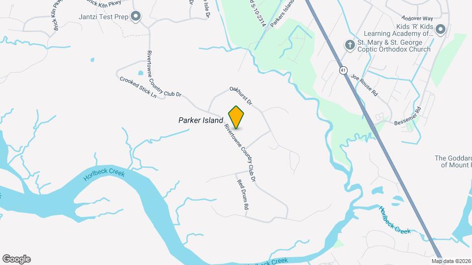 1597 Rivertowne Country Club Dr Map and Location Details