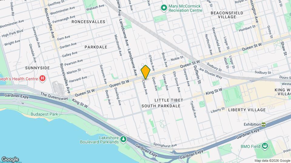 213 Close Ave Map and Location Details