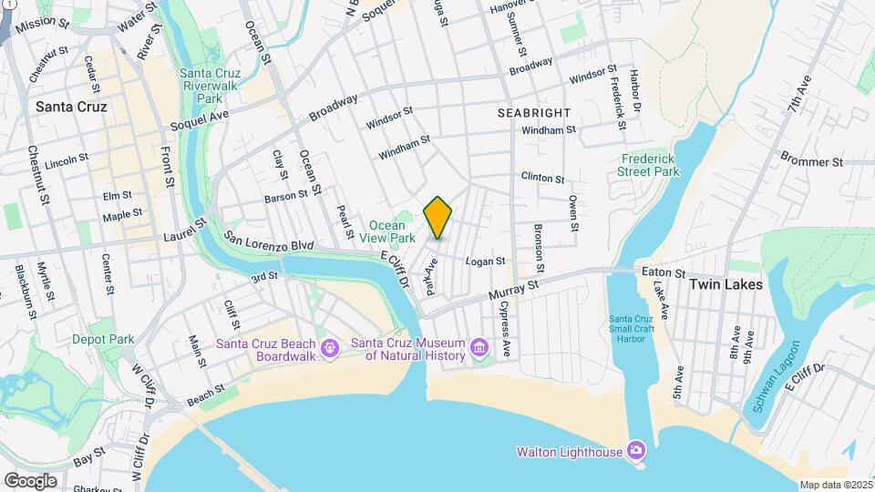 205 Seaview Ave Mapa y Detalles de la Ubicación