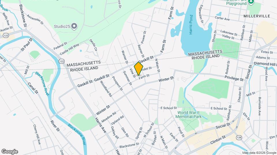 161 Farm St Map and Location Details