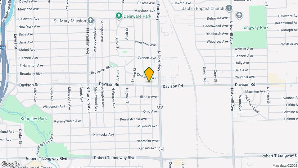 2621 Davison Rd Mapa y Detalles de la Ubicación