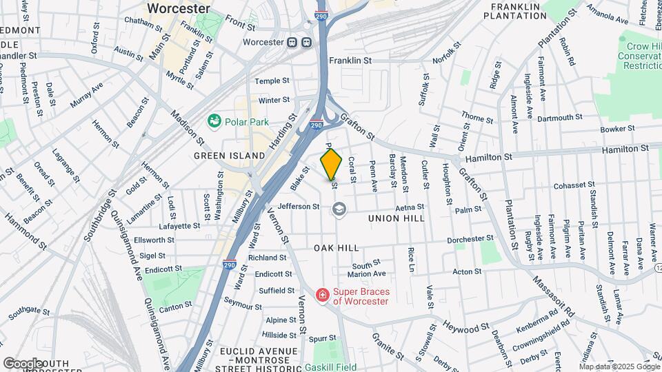 56 Providence St Map and Location Details