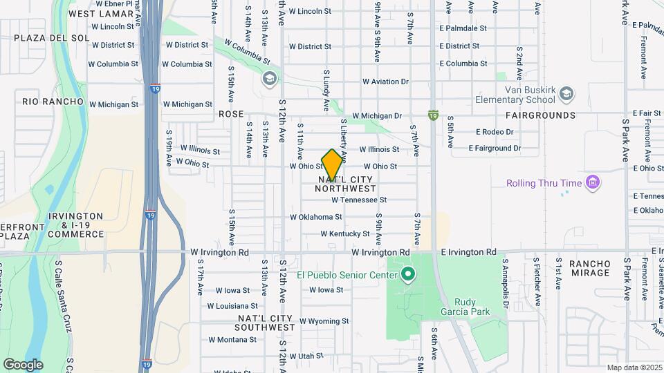 325 W Missouri St Map and Location Details