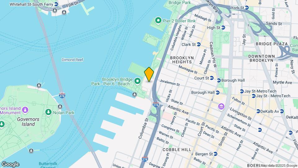One Brooklyn Bridge Park Mapa y Detalles de la Ubicación