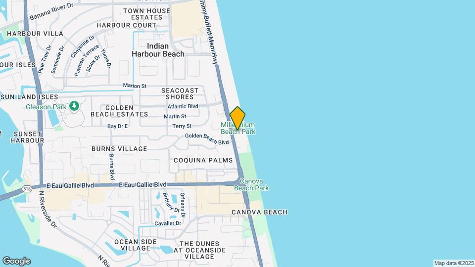GARDENIA OCEANFRONT Mapa y Detalles de la Ubicación