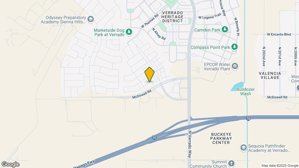 20933 W Almeria Rd Map and Location Details