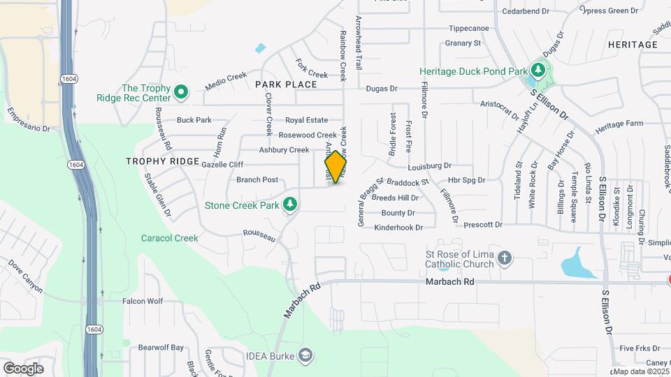 9411 Rainbow Creek Map and Location Details