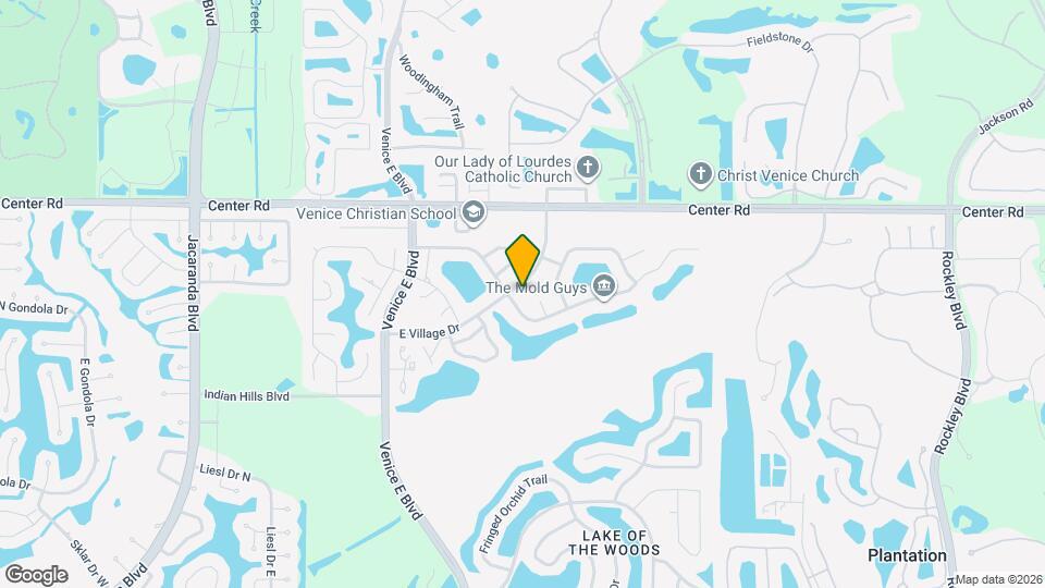 3177 E Village Dr Map and Location Details