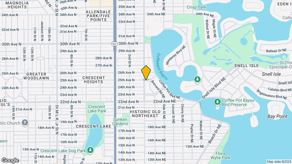 106 25th Ave NE Map and Location Details