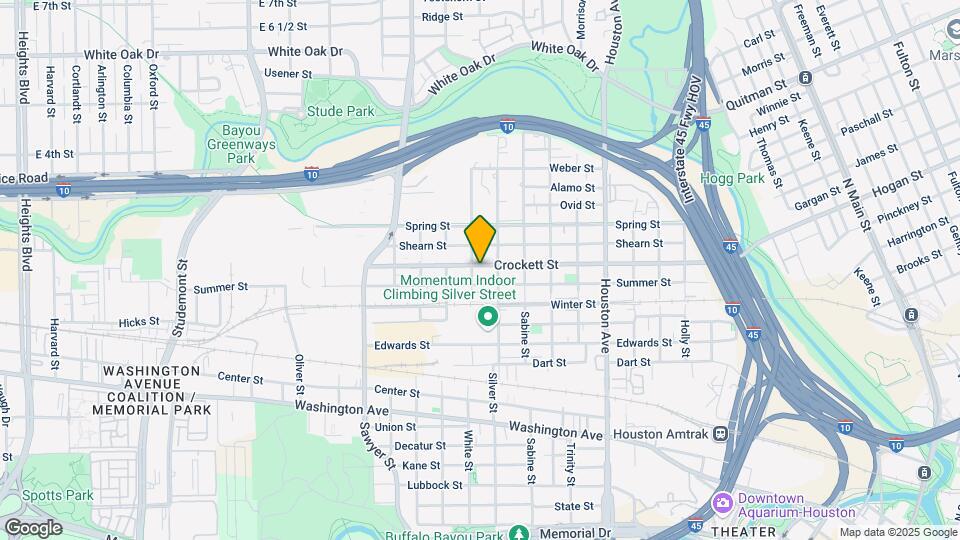 1915 Crockett St Map and Location Details