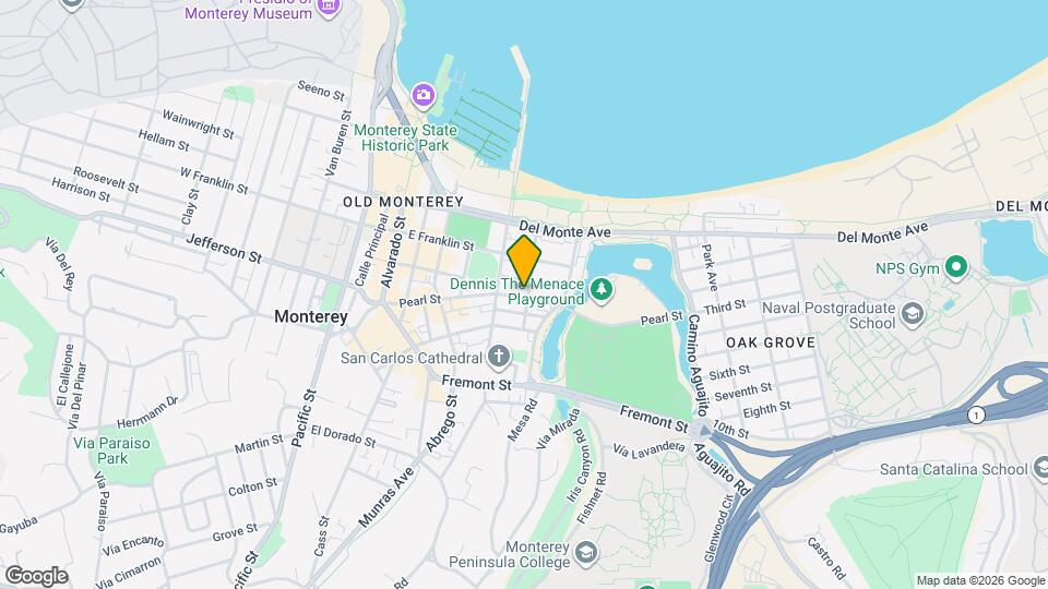 595 Pearl St Map and Location Details