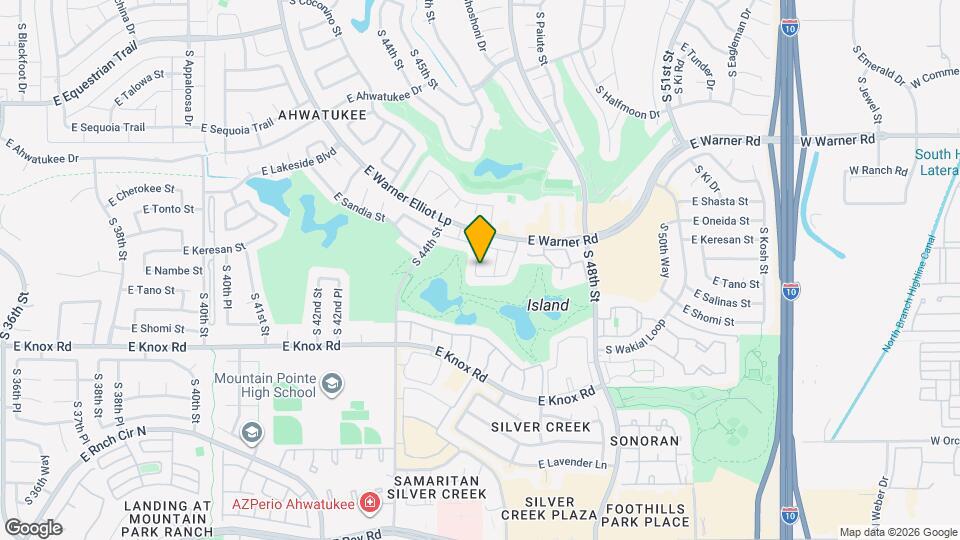 12831 S 45th St Map and Location Details