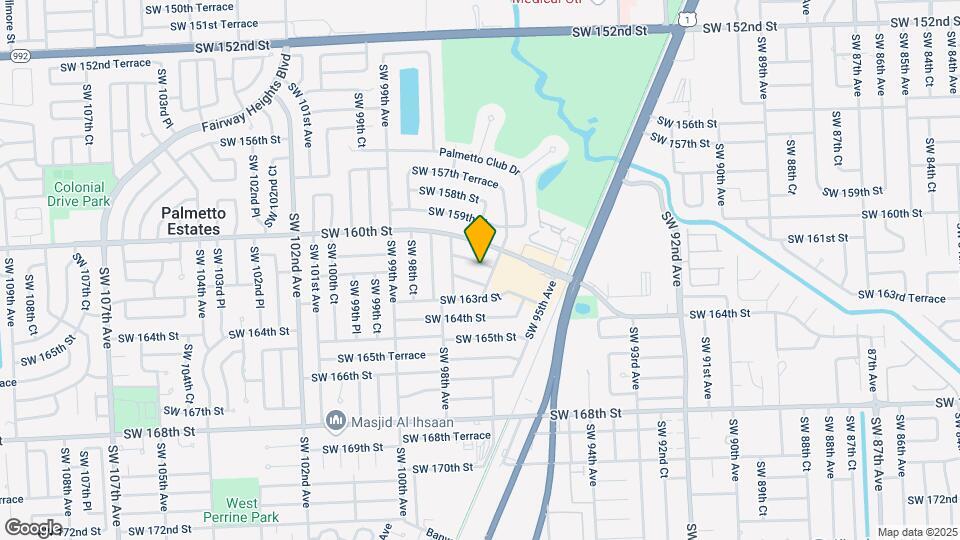 9710 SW 161st St, Unit 9710 Map and Location Details