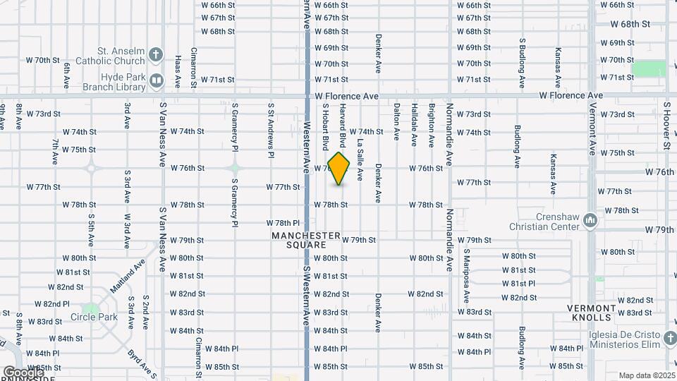 7707 Harvard Blvd Map and Location Details