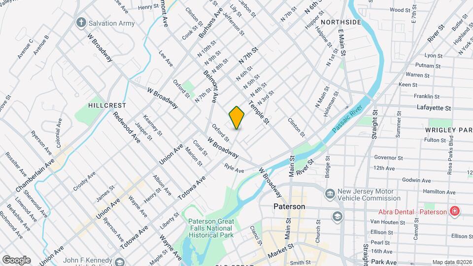 33 Cliff St, Unit 2 Map and Location Details