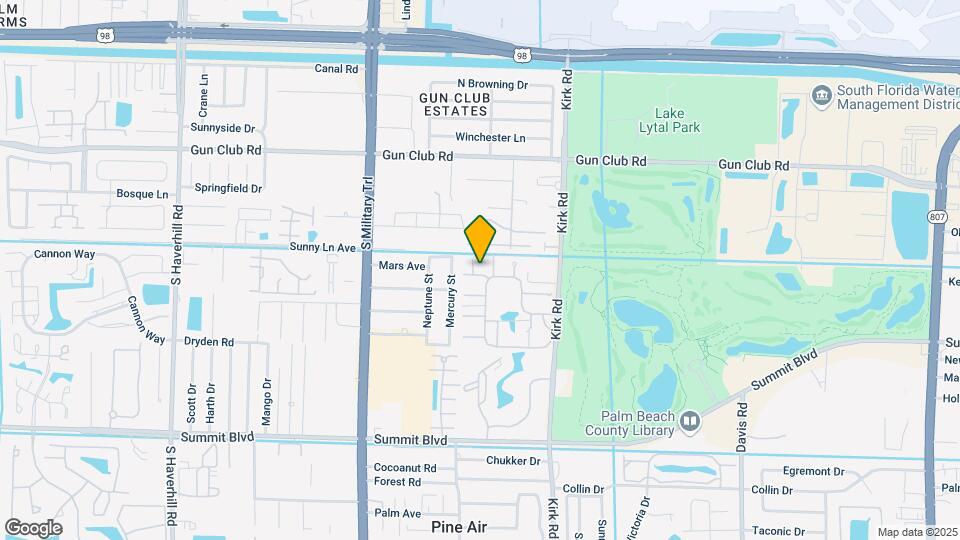 4091 Palm Bay Cir Map and Location Details