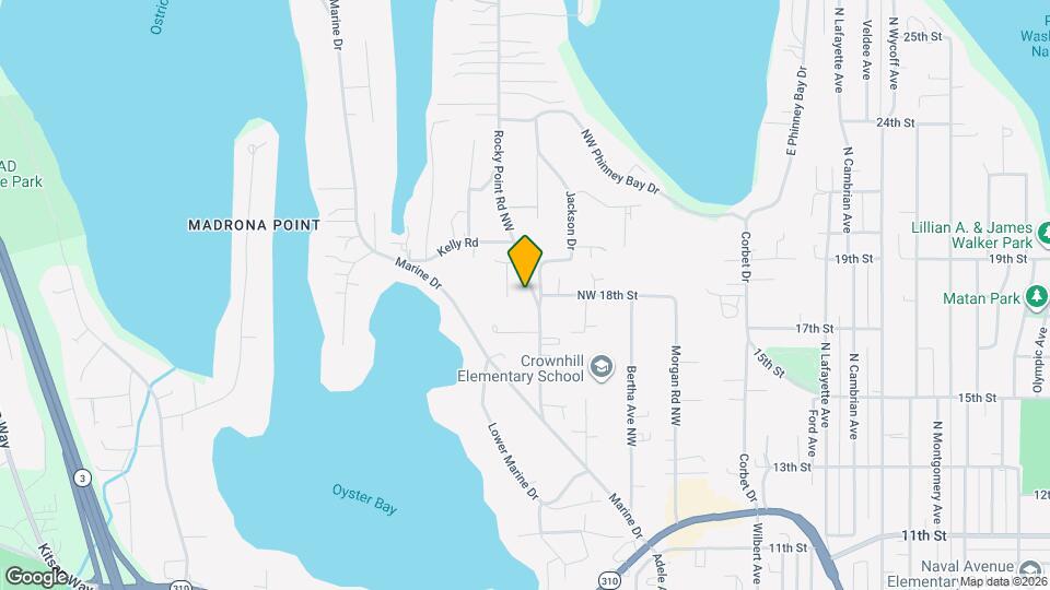 1729 Rocky Point Rd NW Map and Location Details
