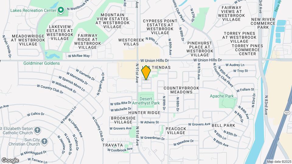 9038 W Villa Maria Dr Map and Location Details