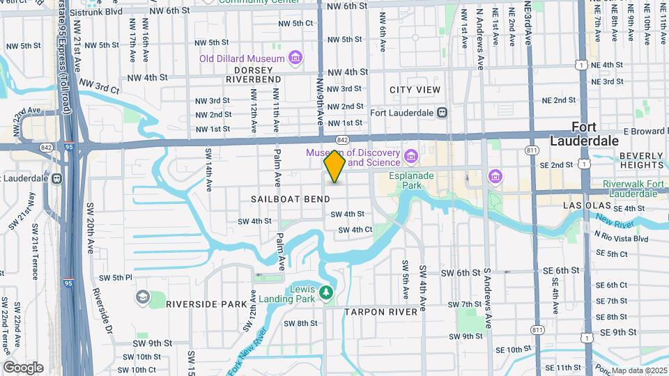 814 Middle St Map and Location Details