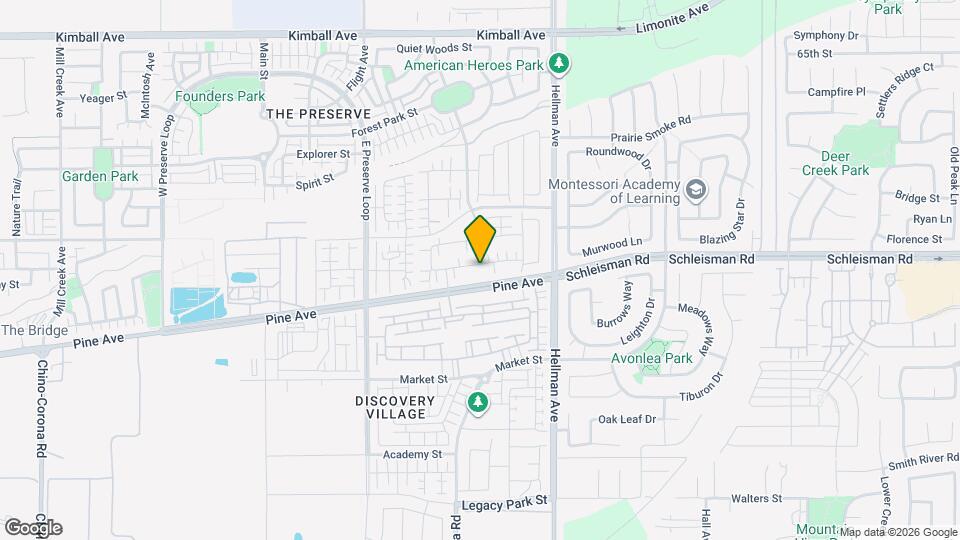 8723 Celebration St Map and Location Details