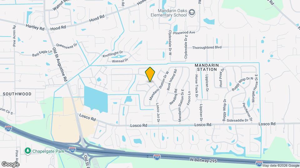 10933 Grand Trunk Ln Map and Location Details