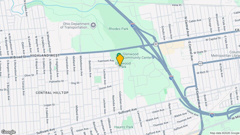 108 Columbian Ave Map and Location Details