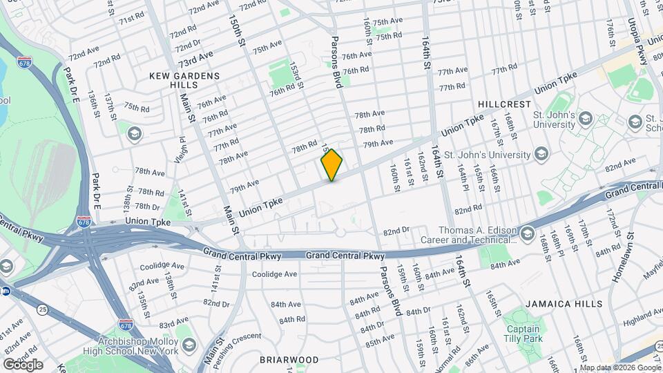 15218 Union Tpke, Unit 3R Map and Location Details