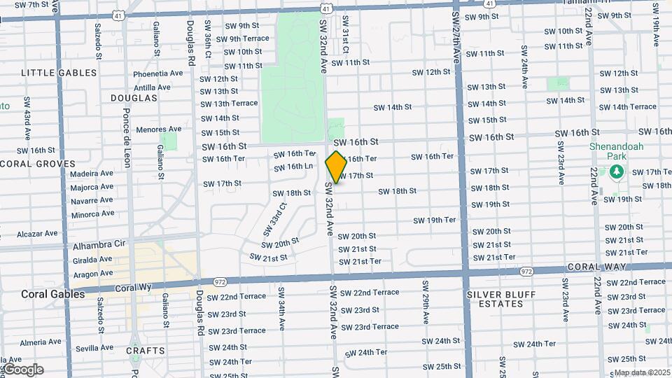 3181 SW 18th St Map and Location Details