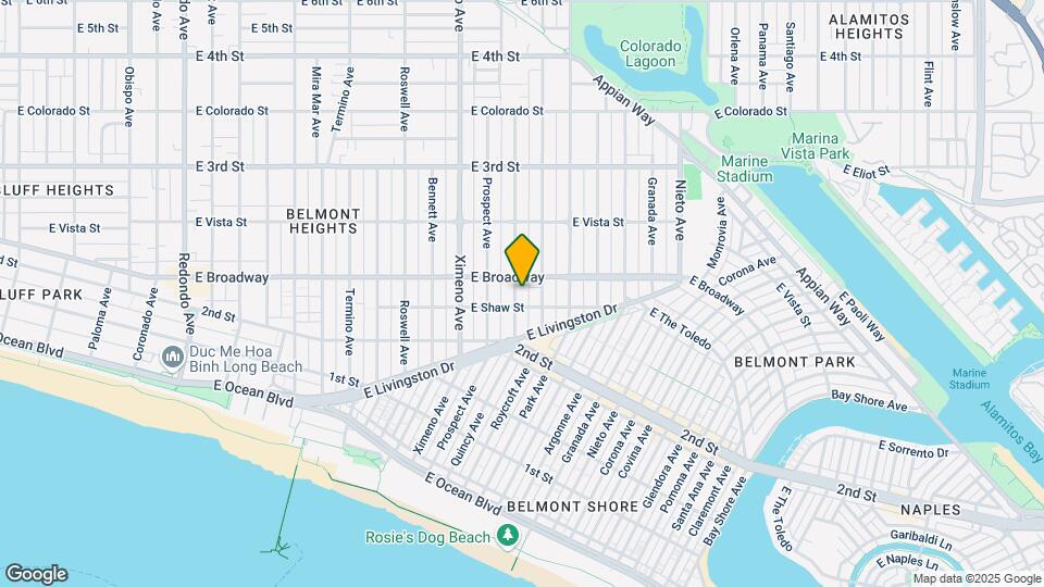 216 Quincy Ave Map and Location Details