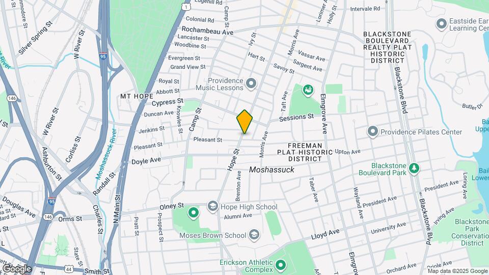 487 Hope St Map and Location Details