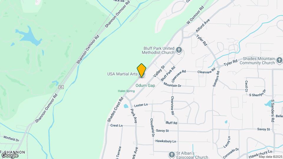 641 Shades Crest Rd Map and Location Details