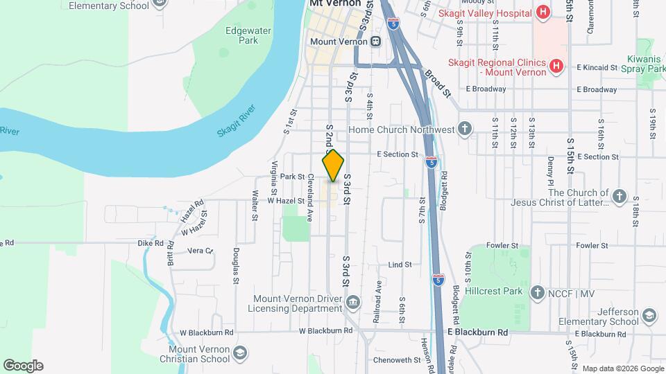 1314 S 2nd St Map and Location Details