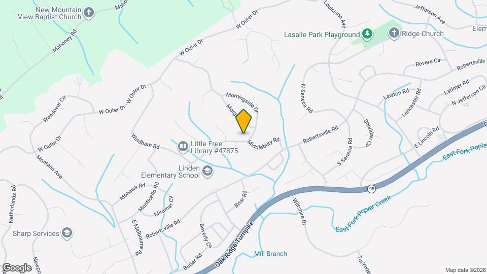 100 Morningside Dr Map and Location Details