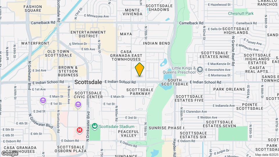 4120 N 78th St Map and Location Details