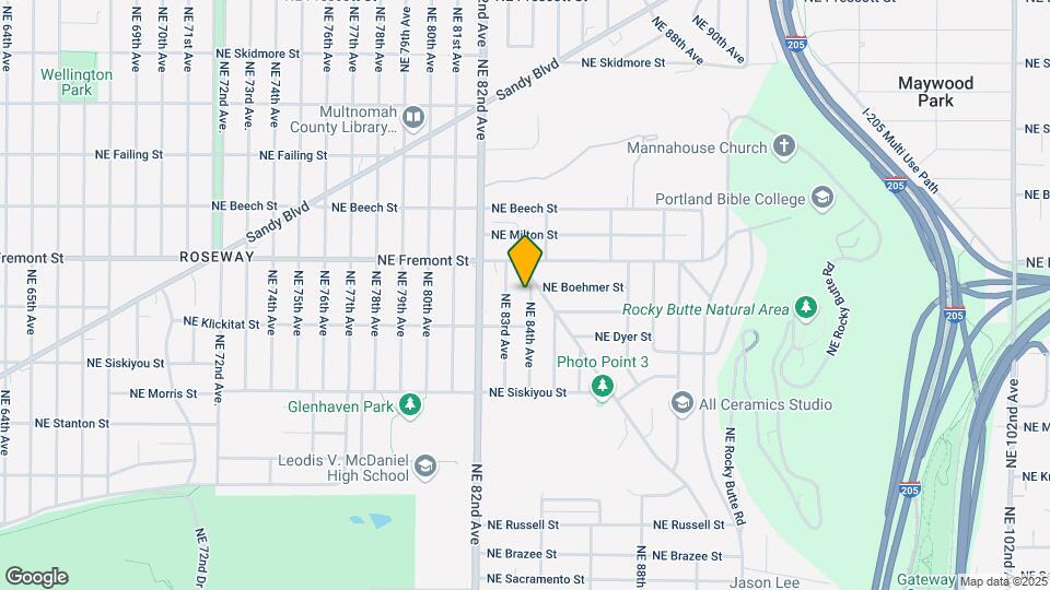 3355 NE 84th Ave Map and Location Details