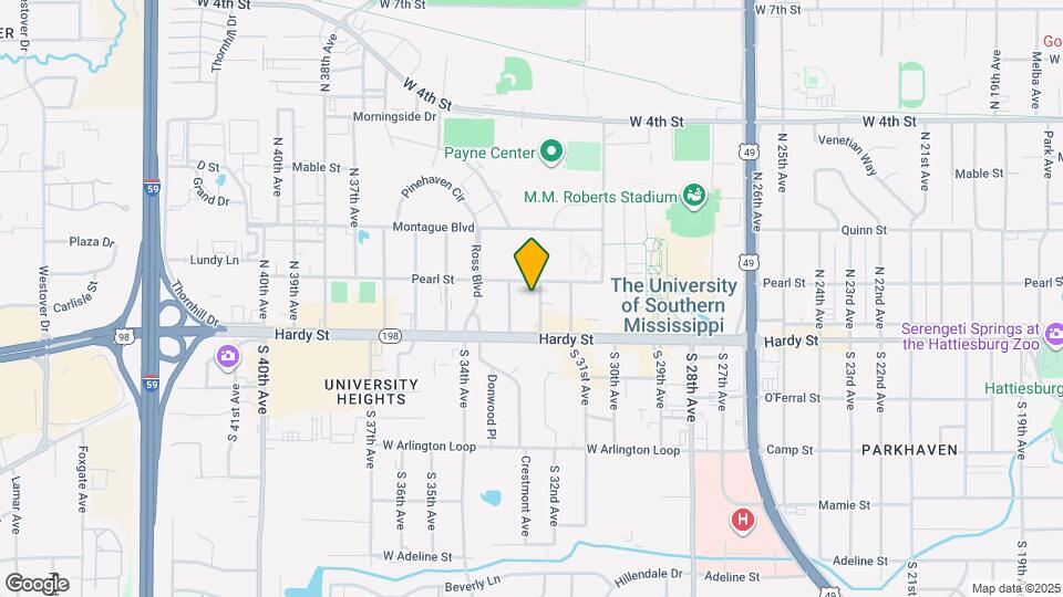 114 N 32nd Ave Map and Location Details