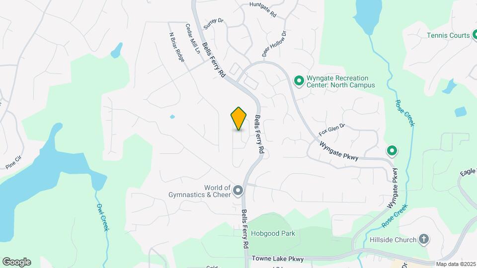 415 Belmont Way Mapa y Detalles de la Ubicación