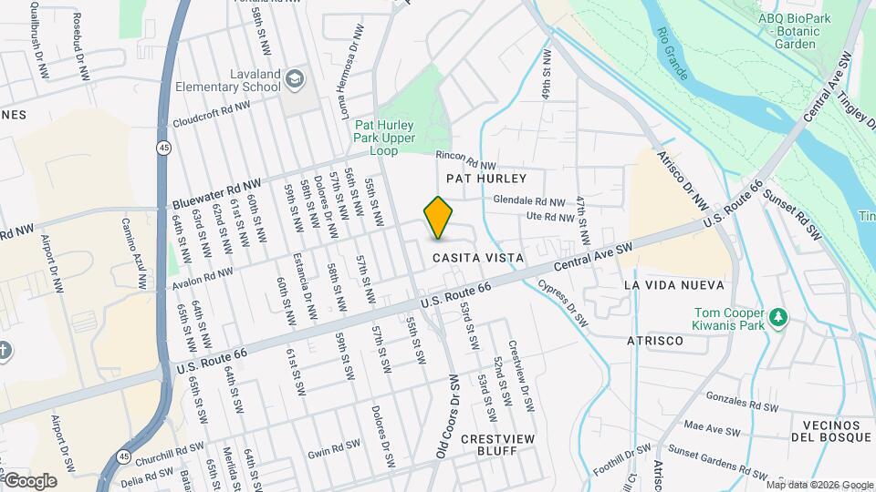 3904 Avalon Rd NW Map and Location Details