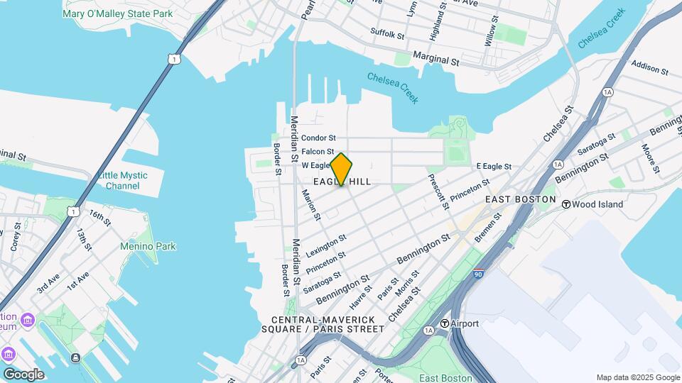 61 Monmouth St, Unit 3 Map and Location Details