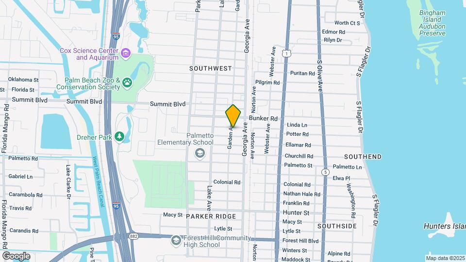 5604 Garden Ave Map and Location Details