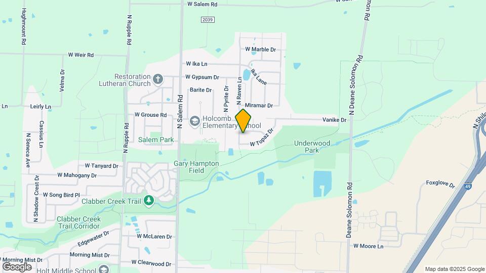 2440 N Raven Ln Map and Location Details