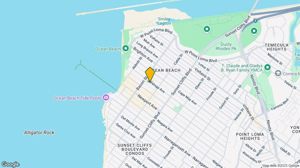 4955 Saratoga Ave Mapa y Detalles de la Ubicación