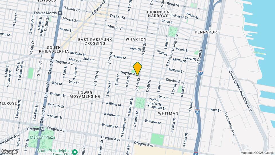 2108 S 6th St Map and Location Details