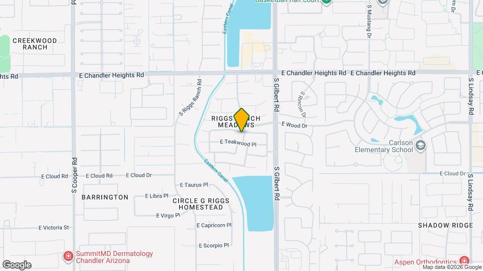 2829 E Cedar Pl Map and Location Details