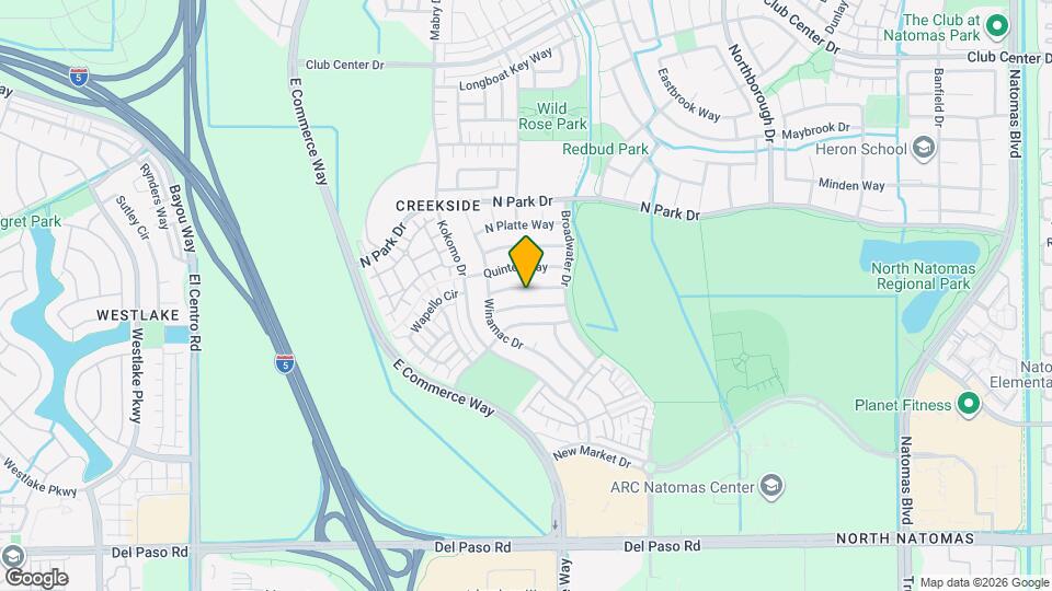 2930 Holdrege Way Map and Location Details