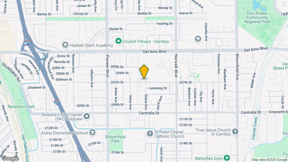11957 207th St Map and Location Details