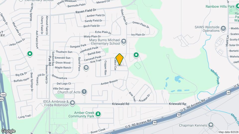 9734 Crescent Moon Map and Location Details