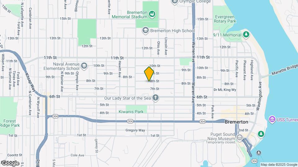 1511 8th St Map and Location Details